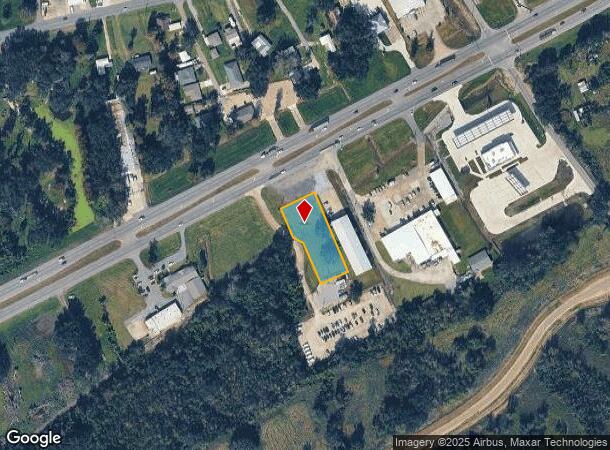  17255 Highway 90, Des Allemands, LA Parcel Map
