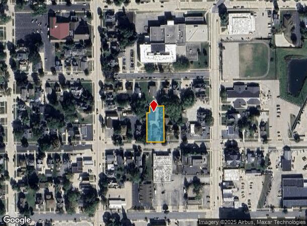 114 W 3Rd St, Beaver Dam, WI Parcel Map