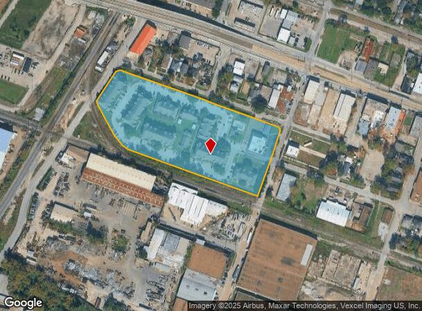 222 S 66Th St, Houston, TX Parcel Map