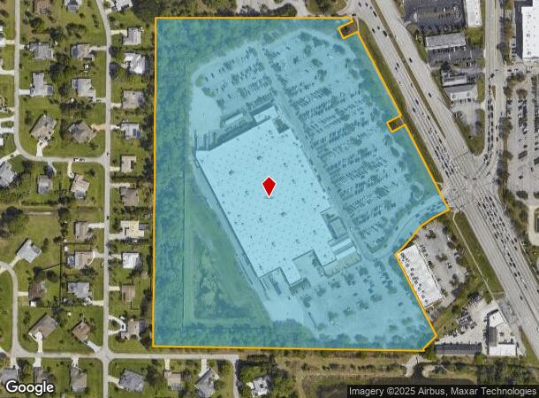  10855 S Us Highway 1, Port Saint Lucie, FL Parcel Map
