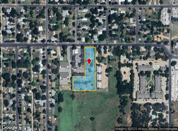 805 E Highway St, Fredericksburg, TX Parcel Map
