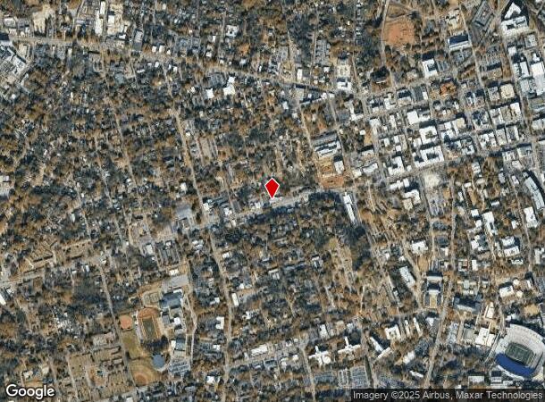  766 W Broad St, Athens, GA Parcel Map
