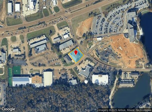  2630 Courthouse Cir, Flowood, MS Parcel Map