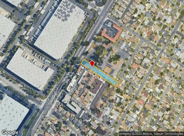  7314 Rosemead Blvd, Pico Rivera, CA Parcel Map