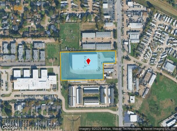  2700 Shaver St, Pasadena, TX Parcel Map