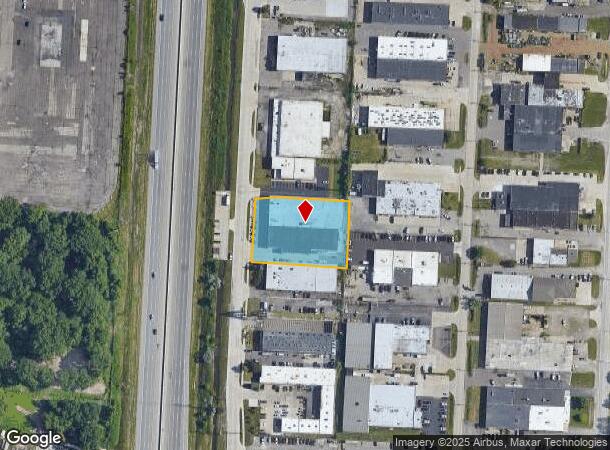  41220 Executive Dr, Harrison Township, MI Parcel Map