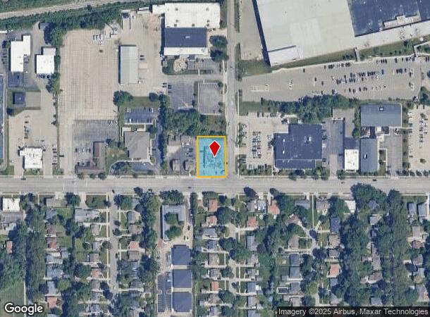 1557 Michigan St Ne, Grand Rapids, MI Parcel Map