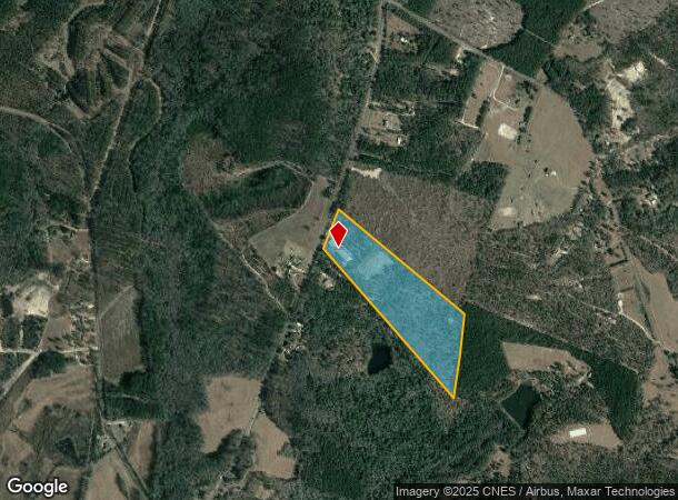 3870 Columbia Hwy N, Ridge Spring, SC Parcel Map
