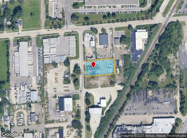 25800 Flanders Ave, Warren, MI Parcel Map