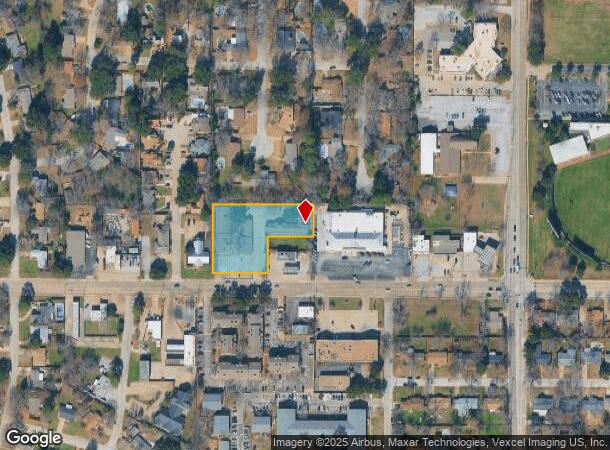 1801 W Park Row Dr, Arlington, TX Parcel Map