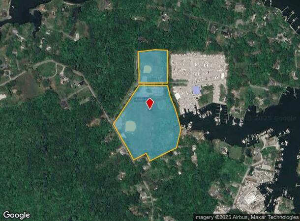 1355 E West Shady Side Rd, Shady Side, MD Parcel Map