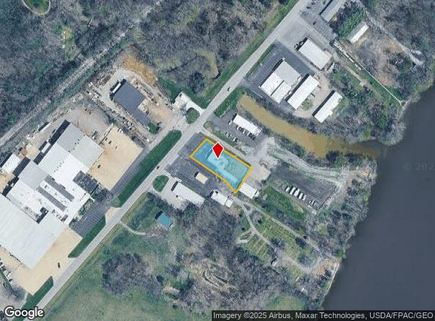  535 E Riverview Ave, Napoleon, OH Parcel Map