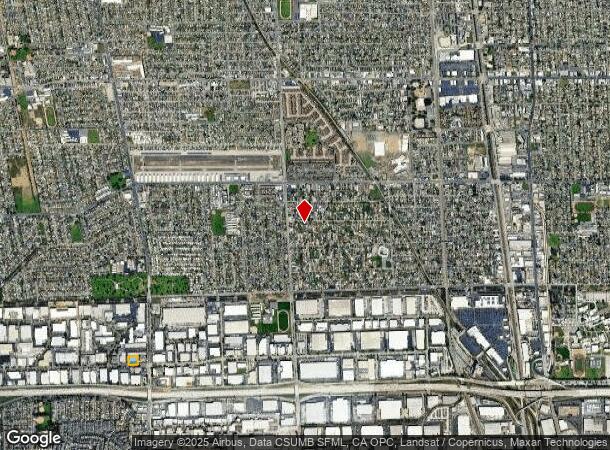  1251 W Walnut St, Compton, CA Parcel Map