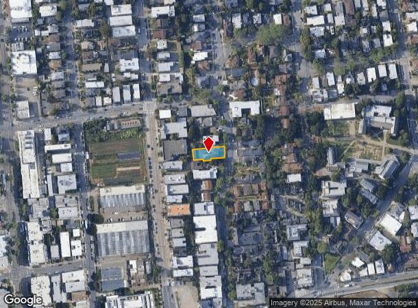  1734 Spruce St, Berkeley, CA Parcel Map
