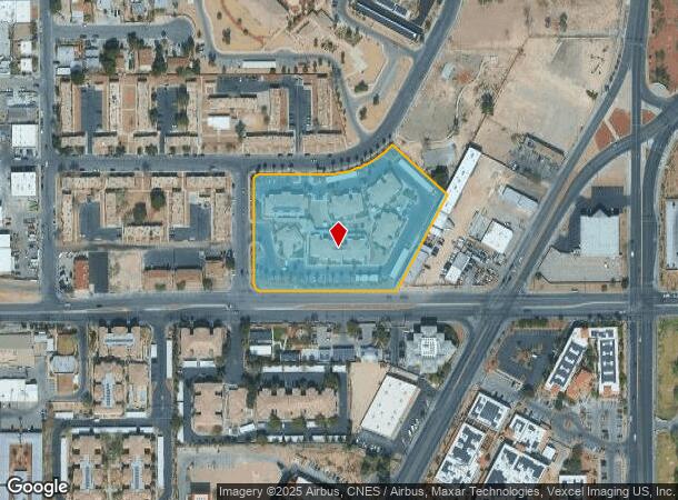 1626 Davis Pl, North Las Vegas, NV Parcel Map
