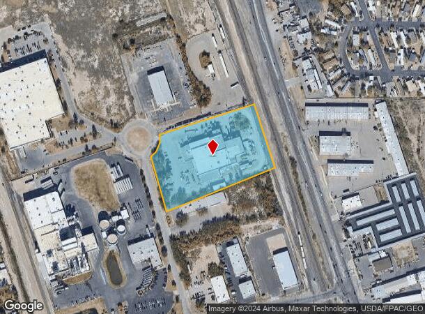  6050 Luckett Ct, El Paso, TX Parcel Map