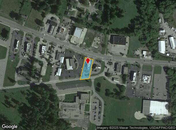 609 W Plane St, Bethel, OH Parcel Map