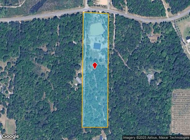  2454 Union Church Rd, Fort Valley, GA Parcel Map