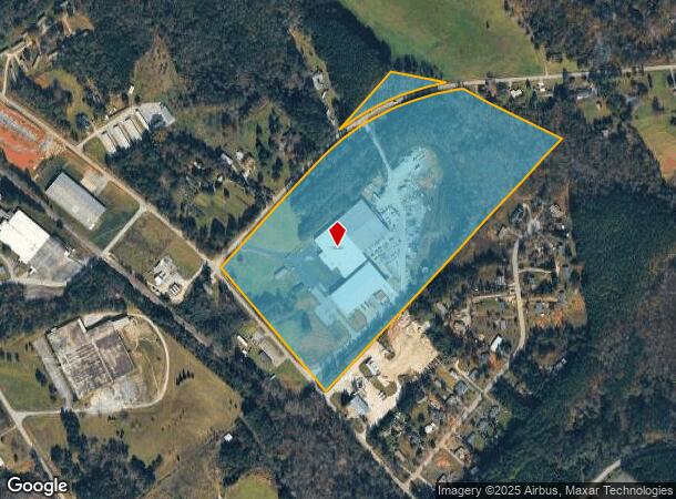 1205 S Shamrock Ave, Landrum, SC Parcel Map