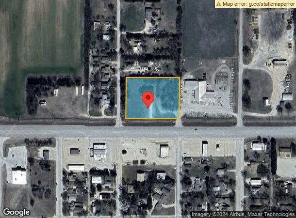  210 W Dean St, Burrton, KS Parcel Map