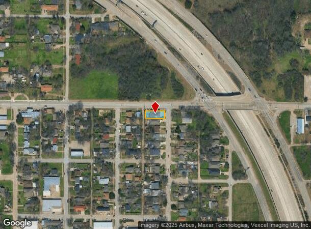  1401 Dalworth St, Grand Prairie, TX Parcel Map