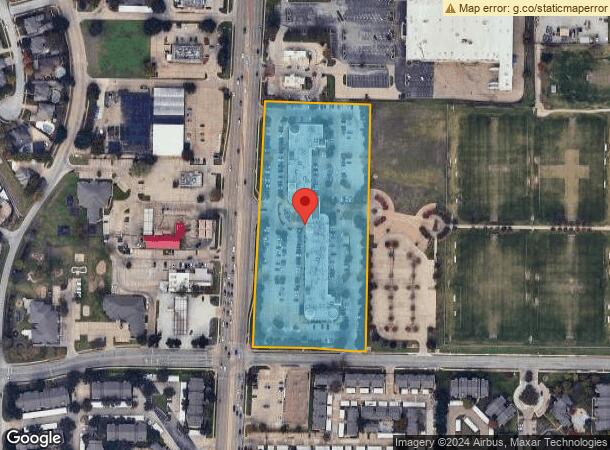  5001 S Cooper St, Arlington, TX Parcel Map