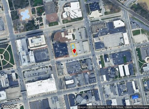  323 E Berry St, Fort Wayne, IN Parcel Map