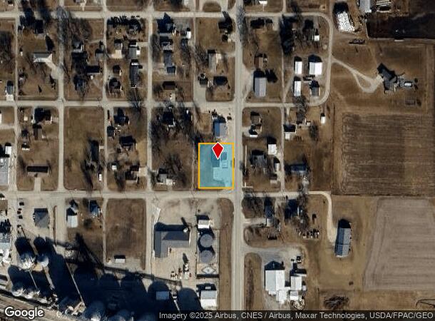  203 Montezuma St, Malcom, IA Parcel Map