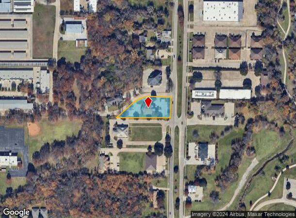  2628 Matlock Rd, Arlington, TX Parcel Map