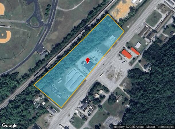 701 S Gateway Ave, Rockwood, TN Parcel Map