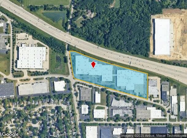  1500 Holmes Rd, Elgin, IL Parcel Map