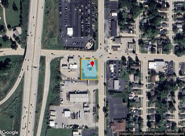  1108 Main St, Neenah, WI Parcel Map