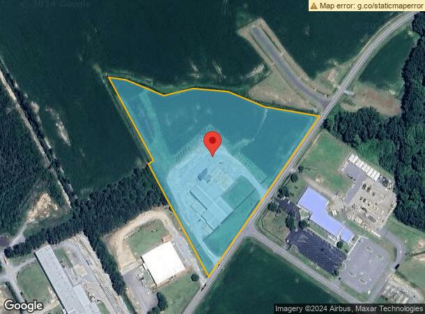  455 Industrial Dr, Clinton, NC Parcel Map