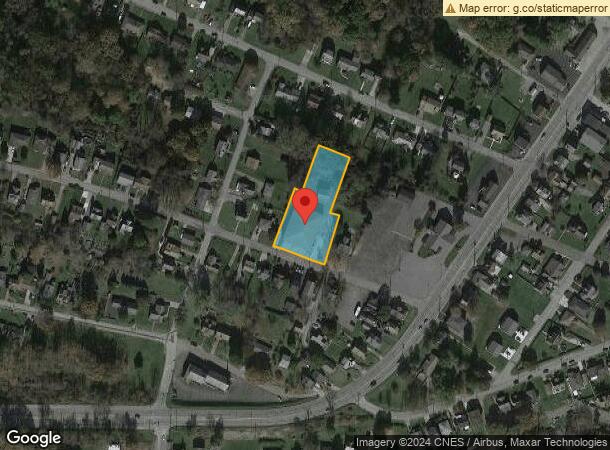  713 Hall Ave, Aliquippa, PA Parcel Map