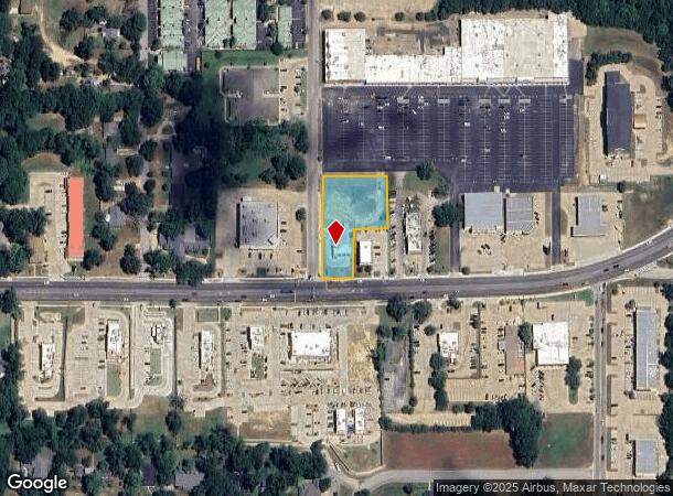  1101 E Tyler St, Athens, TX Parcel Map