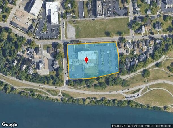  401 Buffalo Ave, Niagara Falls, NY Parcel Map