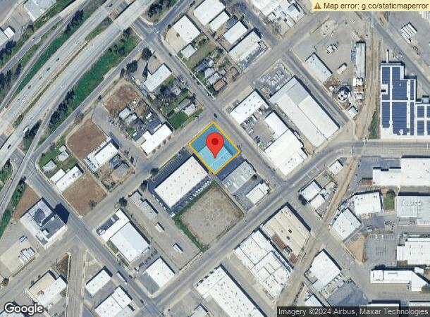  245 M St, Fresno, CA Parcel Map