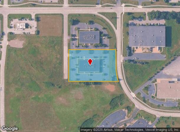  1605 Adler Cir, Portage, IN Parcel Map