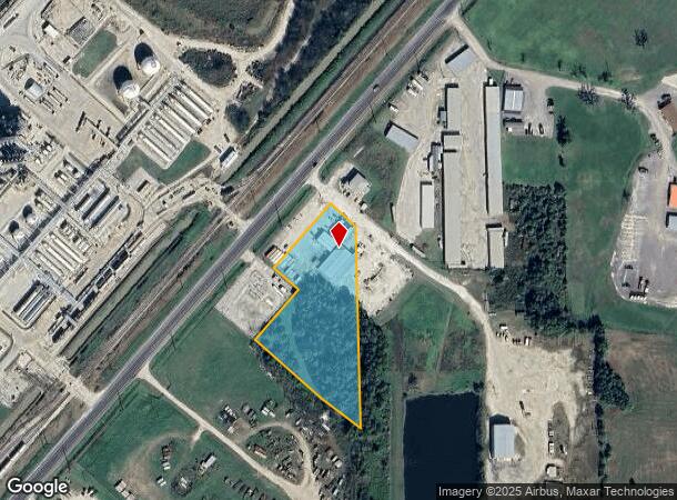 11165 Highway 124, Beaumont, TX Parcel Map