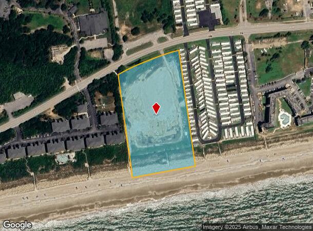 1621 Salter Path Rd, Atlantic Beach, NC Parcel Map