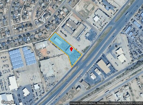  3912 W Wall St, Midland, TX Parcel Map