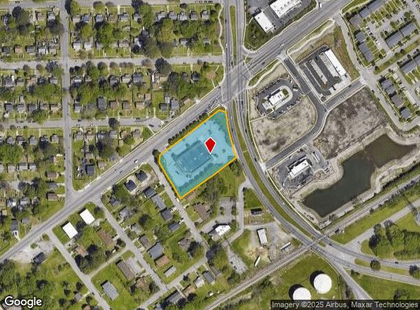 1800 Frederick Blvd, Portsmouth, VA Parcel Map