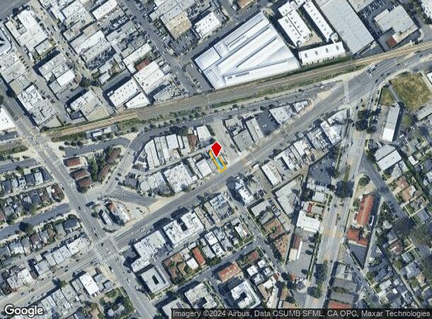  11605 W Pico Blvd, Los Angeles, CA Parcel Map