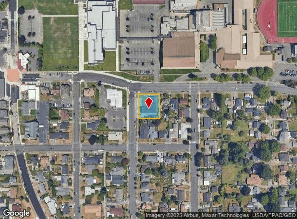  1604 Main St, Sumner, WA Parcel Map