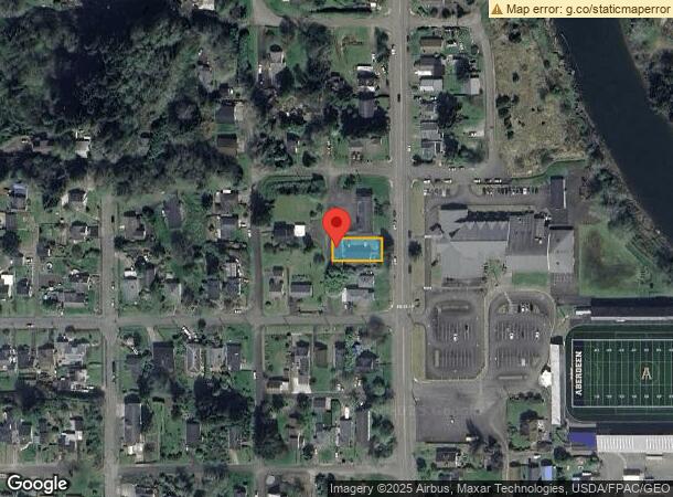  1509 N B St, Aberdeen, WA Parcel Map