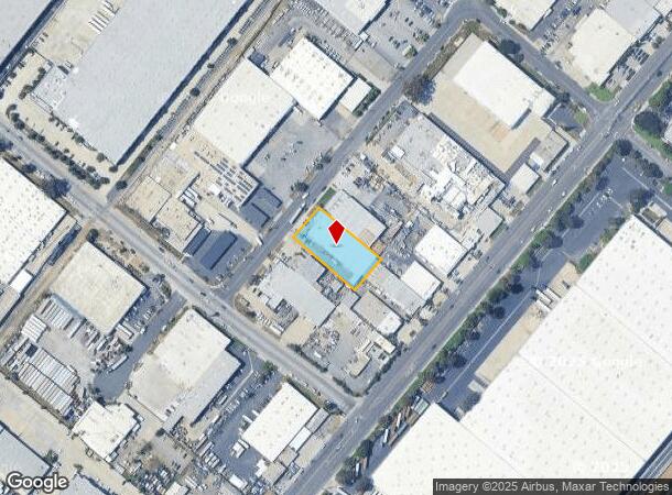  9526 Ann St, Santa Fe Springs, CA Parcel Map