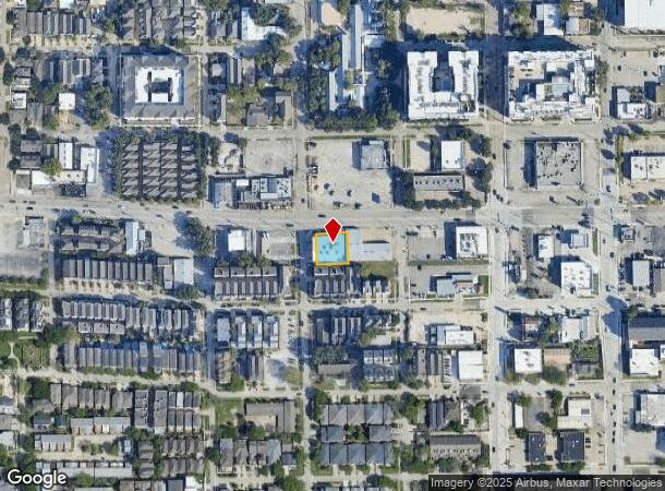  5023 Washington Ave, Houston, TX Parcel Map