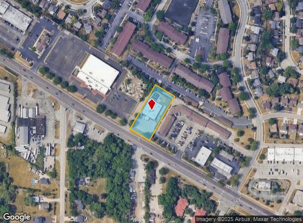  1080 Lake St, Roselle, IL Parcel Map