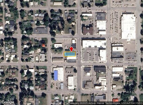 526 1St Ave W, Columbia Falls, MT Parcel Map