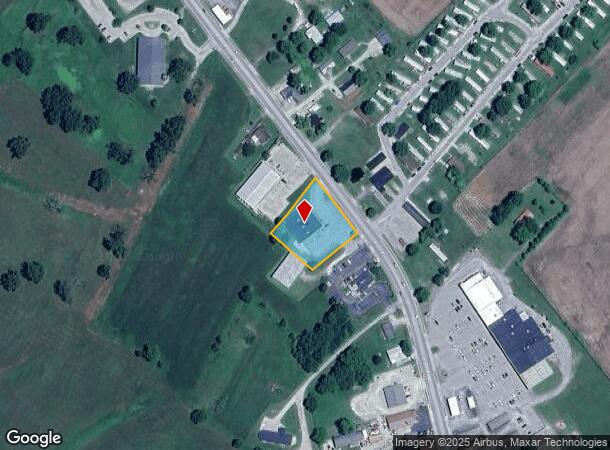 406 Old Highway 60, Hardinsburg, KY Parcel Map